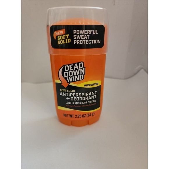 Dead Down Wind Odorless Odor Eliminating Antiperspirant Deodorant Soft Solid - Picture 2 of 7